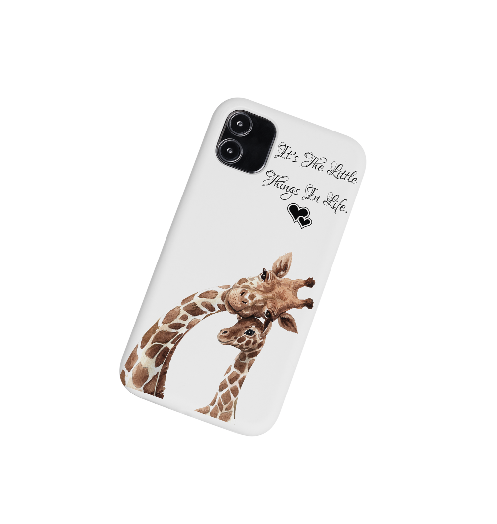 Giraffe & Baby Mobile Phone Case, Iphone Case, Samsung Case